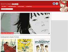 Tablet Screenshot of imho.fr